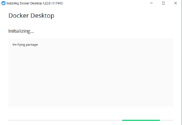 Install Docker Desktop 2