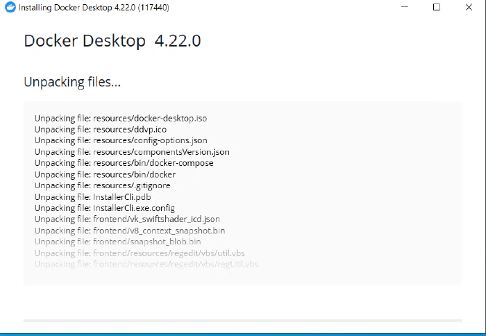 Install Docker Desktop 4