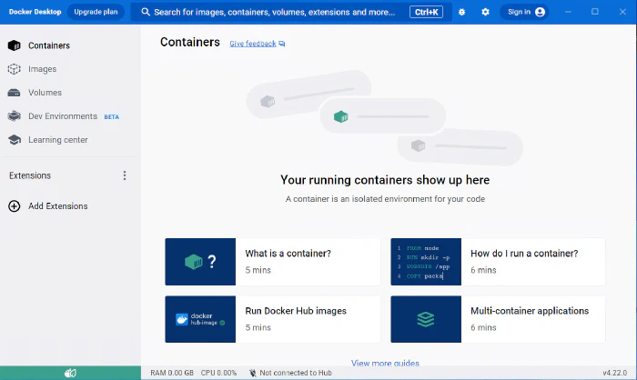 Install Docker Desktop 6