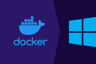 Docker with Window logos