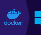 Docker with Window logos